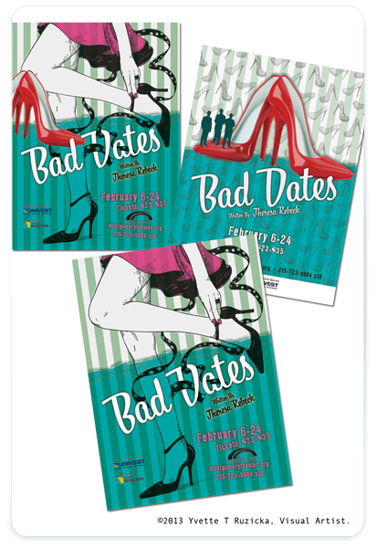 Bad Dates Theatre Poster